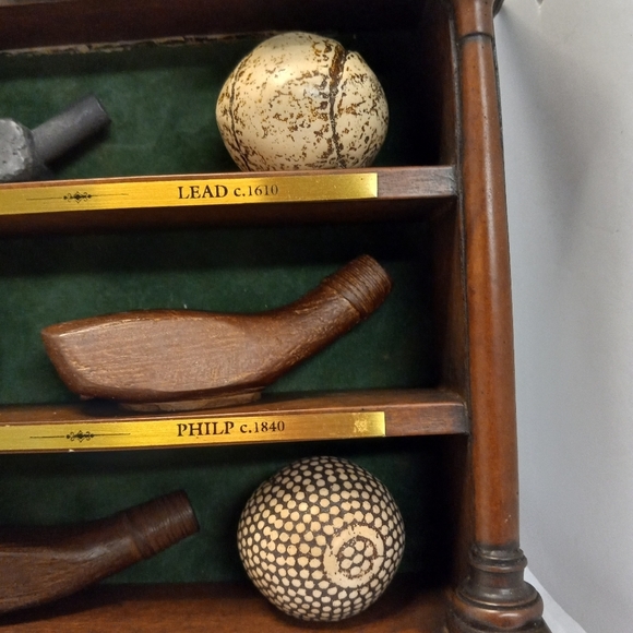 HISTORY CRAFT "THE GOLFING COLLECTION" BALLS, CLUBS &AMP; DISPLAY STAND … - Picture 8 of 12